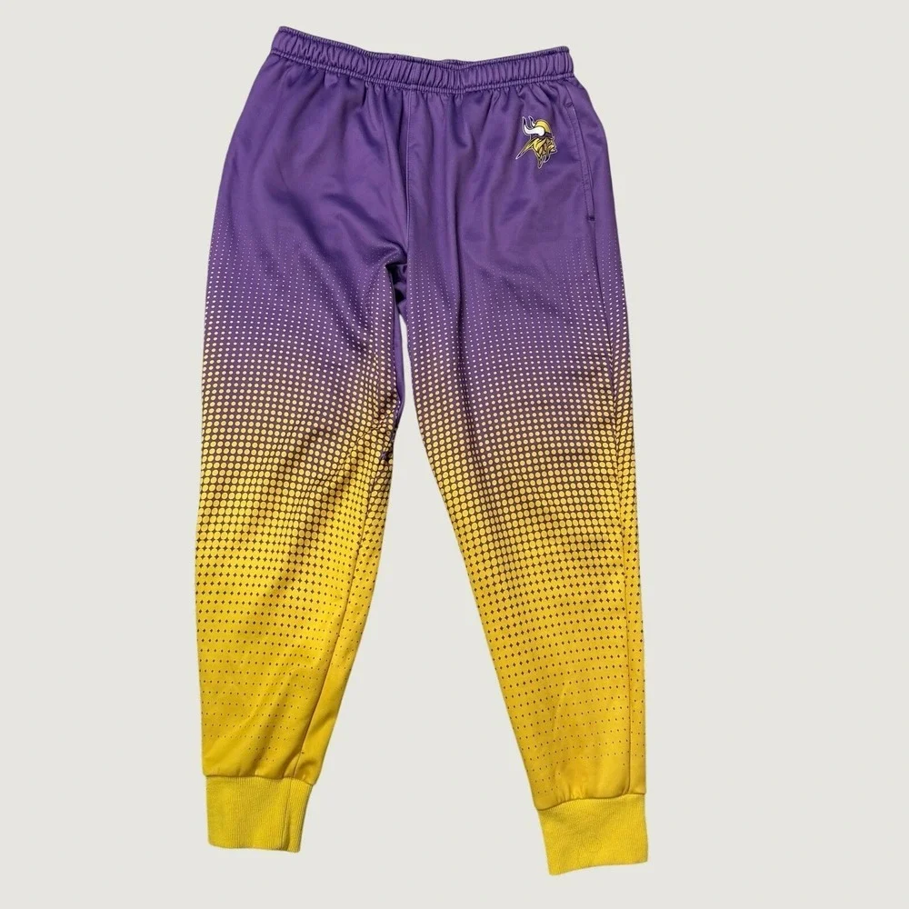 Men's FOCO Purple Minnesota Vikings Gradient Jogger Pants Size Medium